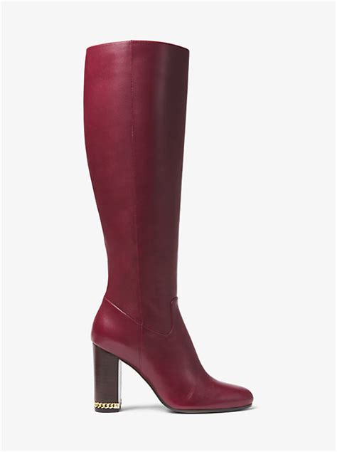 walker knee high boot michael michael kors|Michael Kors lace up boots.